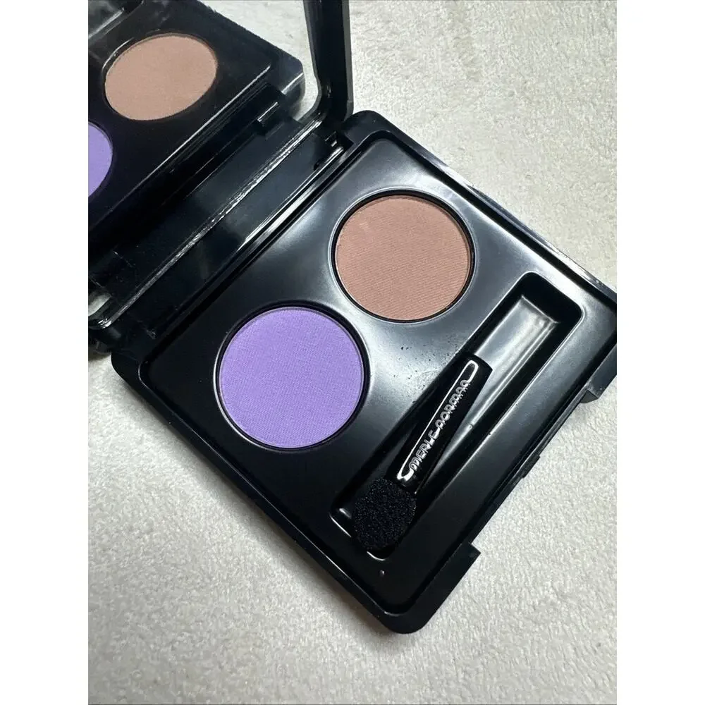 Merle Norman Eyecolor Eyeshadow Duo Matte Fresh Cut Pretty Lily Afternoon Tint
